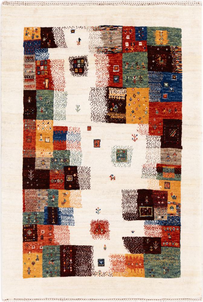 Persian rug Persian Gabbeh Loribaft Atelier 121x81 121x81, Persian rug Hand-knotted