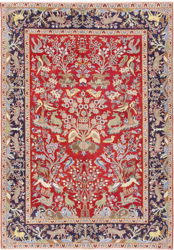 Persian Rug Keshan 225x155 225x155, Persian Rug Knotted by hand