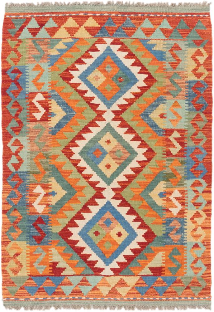 Tapete afegão Kilim Afegão 119x84 119x84, Tapete persa Tecido à mão