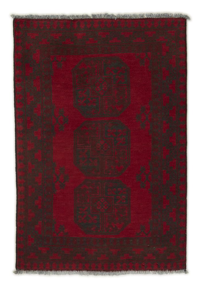 Afghansk tæppe Afghan Akhche 117x80 117x80, Persisk tæppe Knyttet i hånden