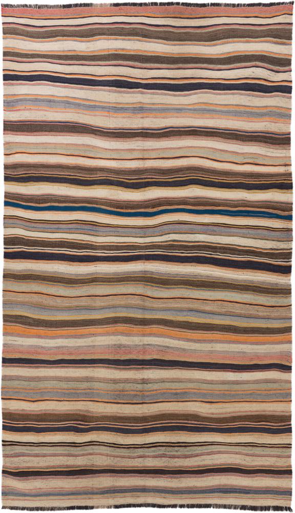 Tapis persan Kilim Fars 365x210 365x210, Tapis persan Tissé à la main
