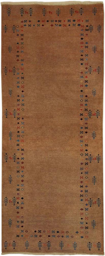 Covor persan Persia Gabbeh 207x86 207x86, Covor persan Lucrate de mână