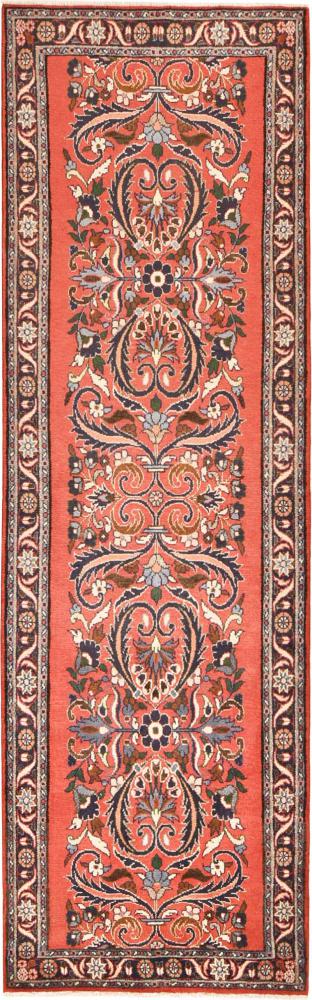 Persian Rug Mehraban 10'4"x3'4" 10'4"x3'4", Persian Rug Knotted by hand