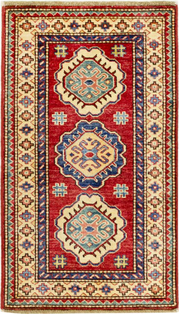 Tapete afegão Super Kazak 92x52 92x52, Tapete persa Atado à mão