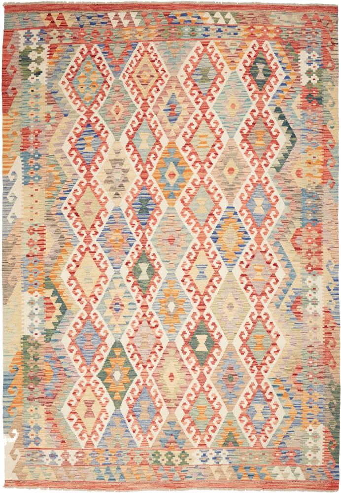 Afghan rug Kilim Afghan 289x207 289x207, Persian Rug Woven by hand