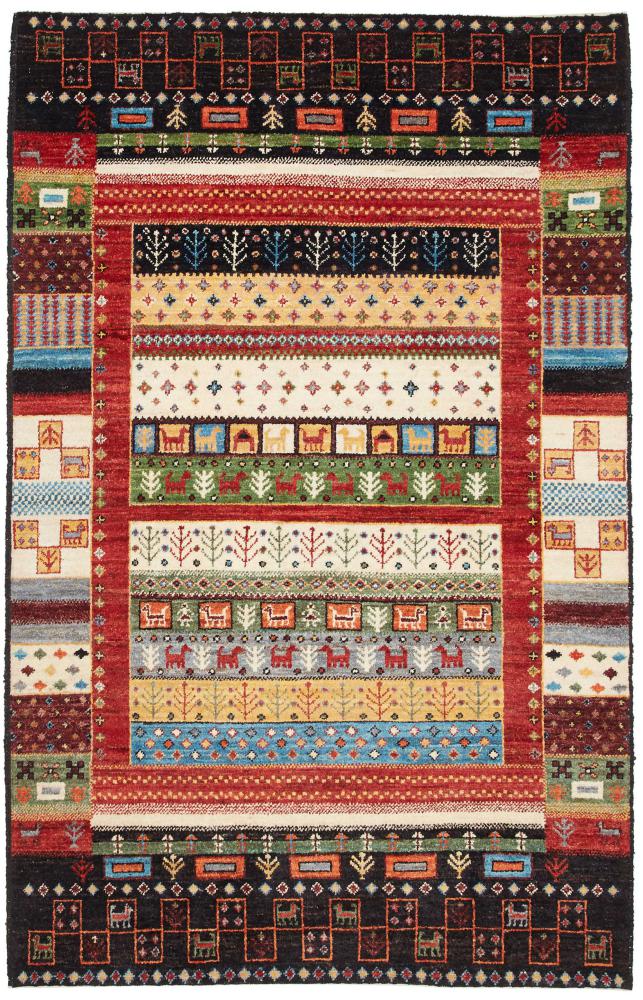 Pakistanischer Teppich Arijana Design 6'1"x3'11" 6'1"x3'11", Perserteppich Handgeknüpft