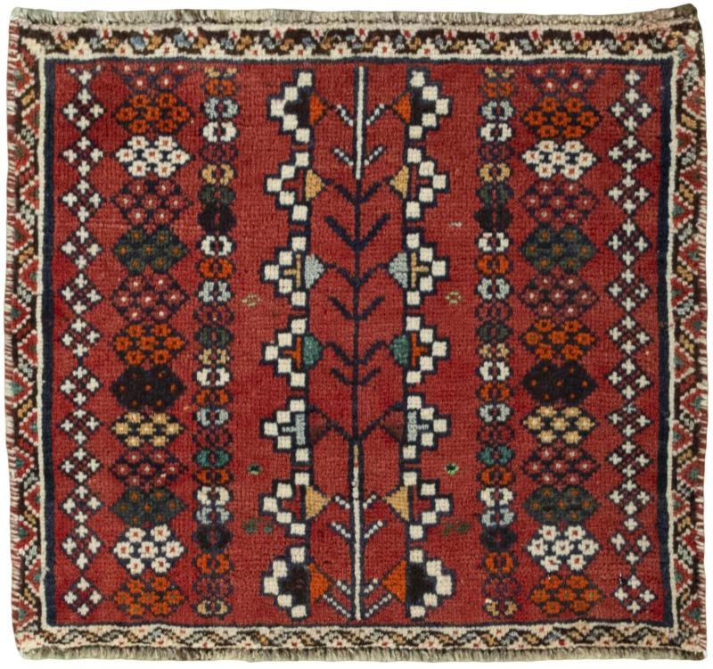 Tappeto persiano Shiraz 51x59 51x59, Tappeto persiano Annodato a mano