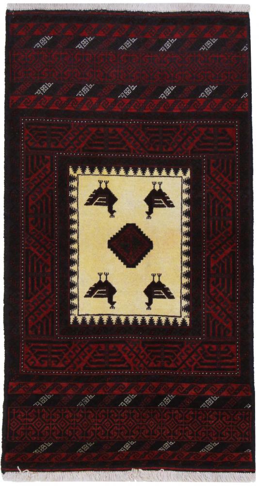 Tapete persa Balúchi 168x87 168x87, Tapete persa Atado à mão