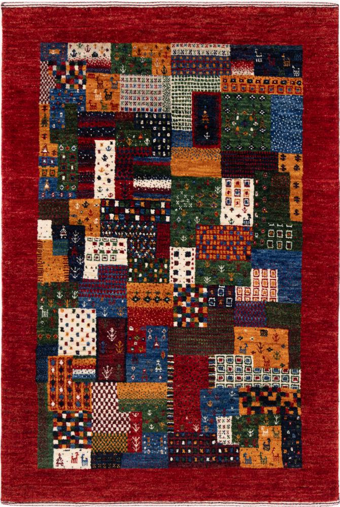 Perzisch tapijt Perzisch Gabbeh Loribaft Nowbaft 123x83 123x83, Perzisch tapijt Handgeknoopte