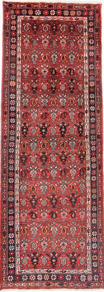 Tapis persan Hamadan 303x111 303x111, Tapis persan Noué à la main