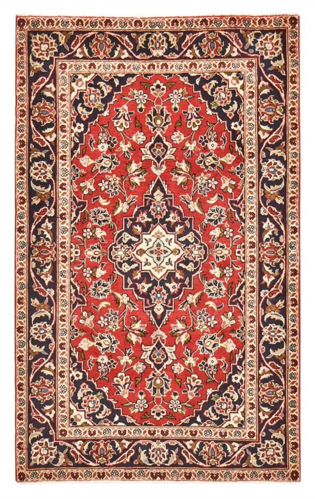 Tapis persan Kashan 161x101 161x101, Tapis persan Noué à la main