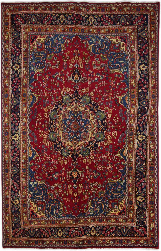 Persisk tæppe Mashhad 301x195 301x195, Persisk tæppe Knyttet i hånden