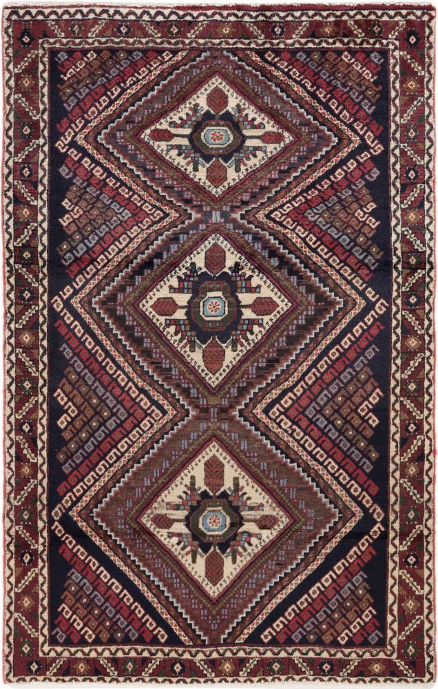 Perzisch tapijt Afshar 140x85 140x85, Perzisch tapijt Handgeknoopte