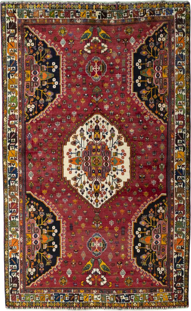 Perserteppich Shiraz 257x161 257x161, Perserteppich Handgeknüpft