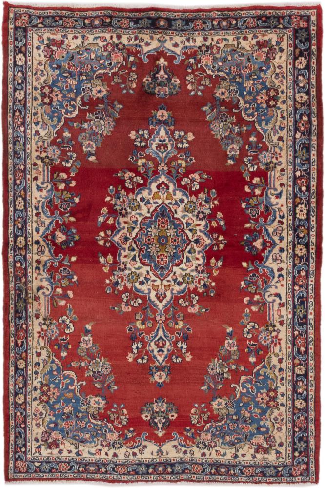 Perzisch tapijt Hamadan 199x134 199x134, Perzisch tapijt Handgeknoopte
