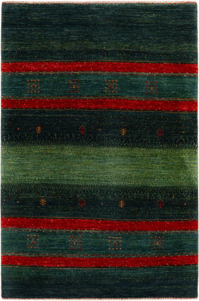 Alfombra persa Persia Gabbeh Loribaft Atash 139x95 139x95, Alfombra persa Anudado a mano