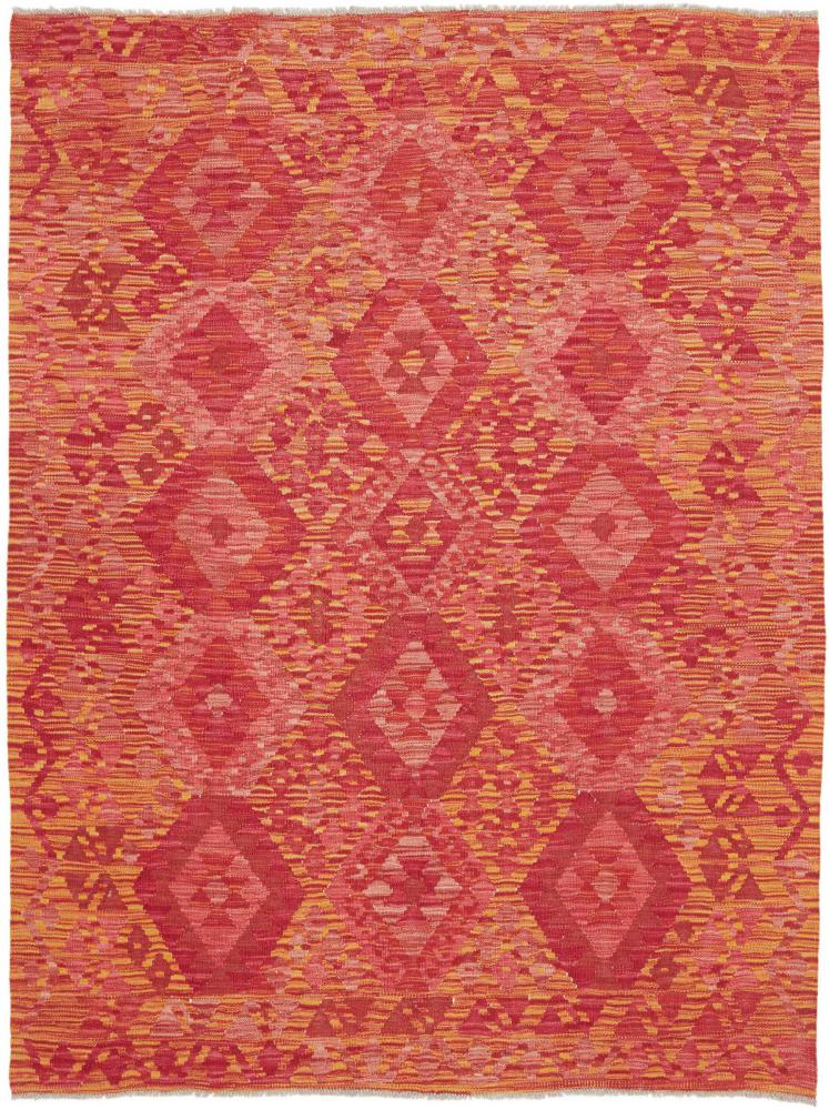 Afghanischer Teppich Kelim Afghan 200x152 200x152, Perserteppich Handgewebt
