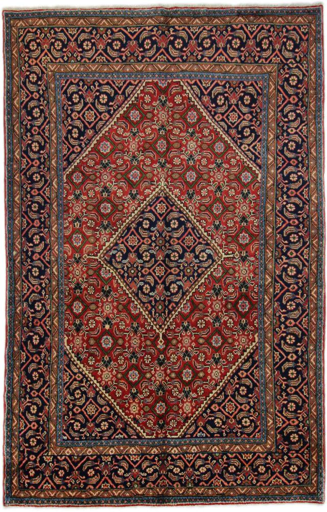 Persian Rug Hamadan 303x192 303x192, Persian Rug Knotted by hand