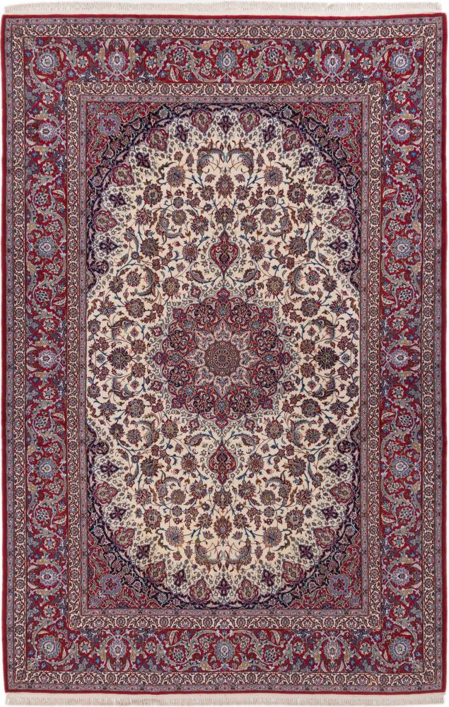 Persian Rug Isfahan Silk Warp 312x206 312x206, Persian Rug Knotted by hand