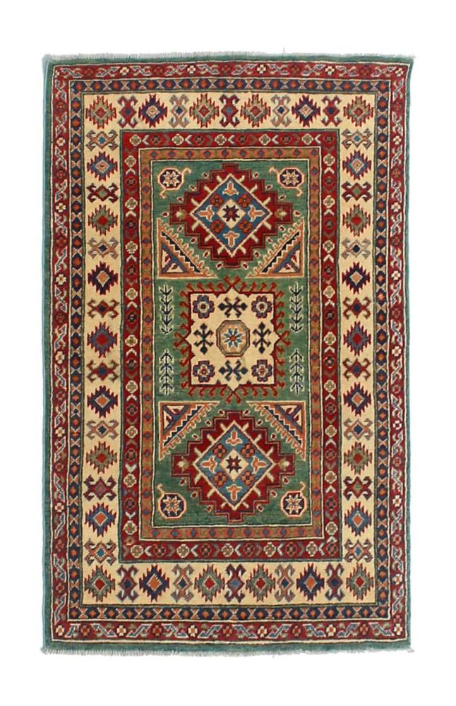 Afghaans tapijt Kazak Ghazni 145x97 145x97, Perzisch tapijt Handgeknoopte