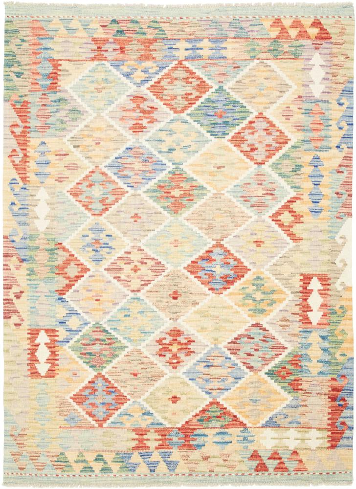 Tapis afghan Kilim  Afghan 5'10"x4'3" 5'10"x4'3", Tapis persan Tissé à la main