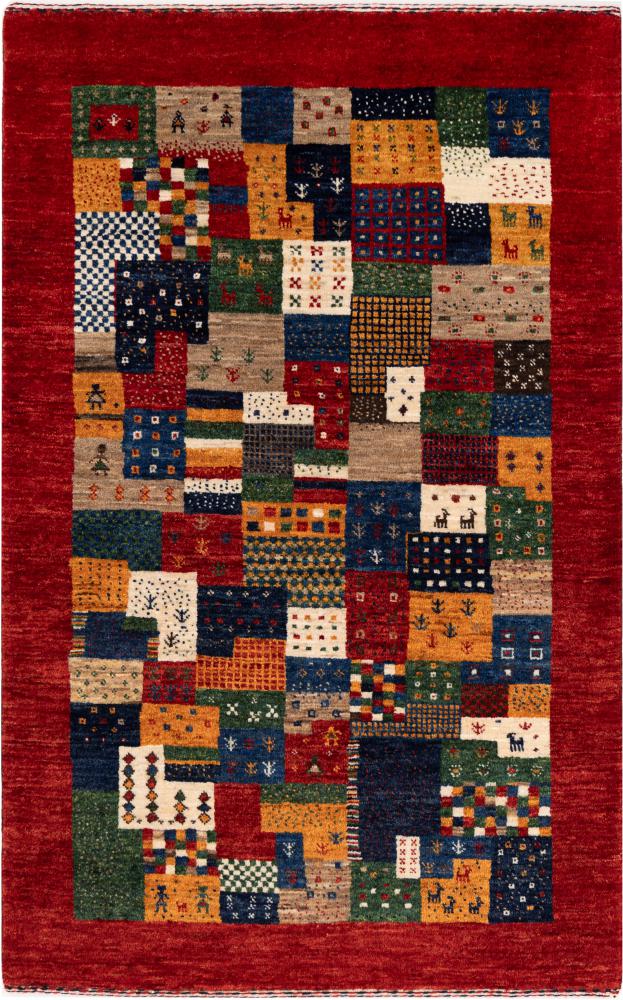 Perzisch tapijt Perzisch Gabbeh Loribaft Nowbaft 133x86 133x86, Perzisch tapijt Handgeknoopte