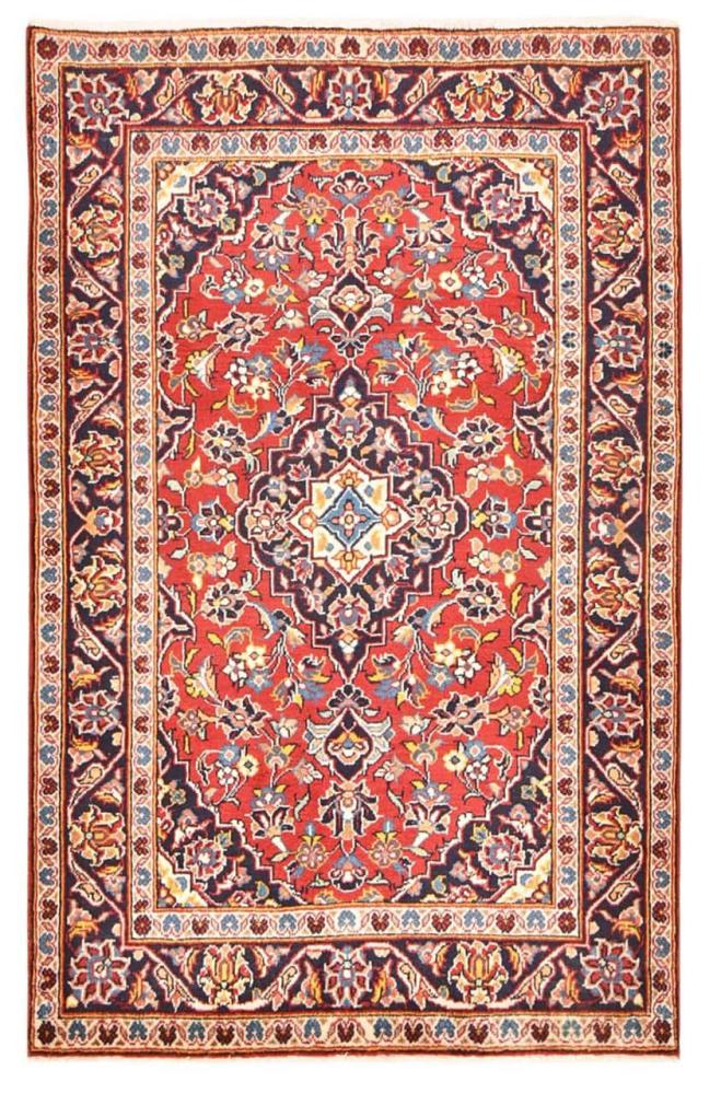 Tapis persan Kashan 150x95 150x95, Tapis persan Noué à la main