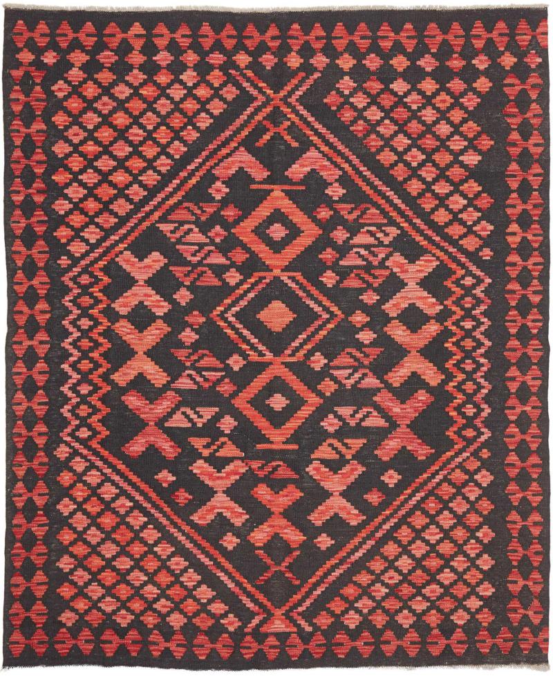 アフガン絨毯 Kelim Afghan 197x159 197x159, ペルシャ絨毯 手織り