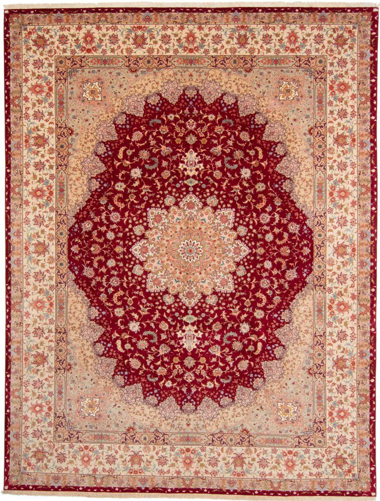 Tapete persa Tabriz 50Raj 399x301 399x301, Tapete persa Atado à mão