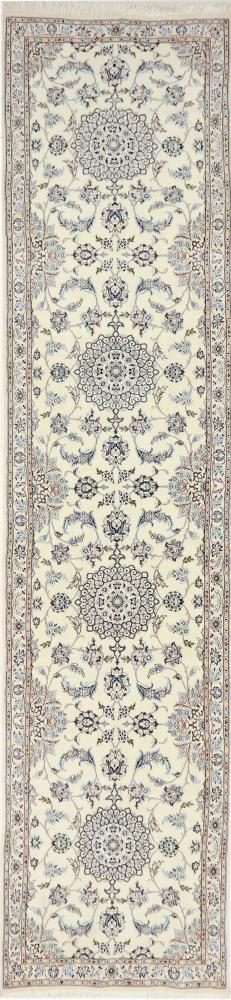 Tapis persan Naïn 9La 420x95 420x95, Tapis persan Noué à la main