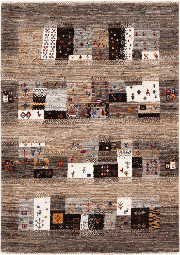Covor persan Persan Gabbeh Loribaft Atelier 121x87 121x87, Covor persan Înnodat manual