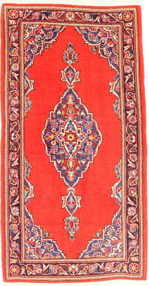 Perzsa szőnyeg Kashan 130x65 130x65, Perzsa szőnyeg Kézzel csomózva