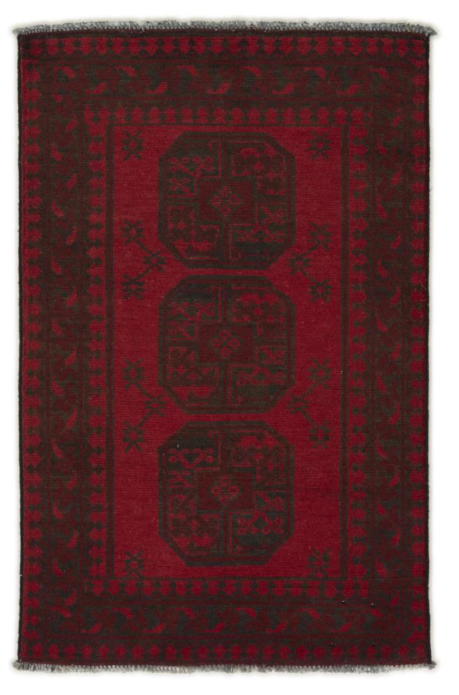 Afghansk tæppe Afghan Akhche 121x77 121x77, Persisk tæppe Knyttet i hånden