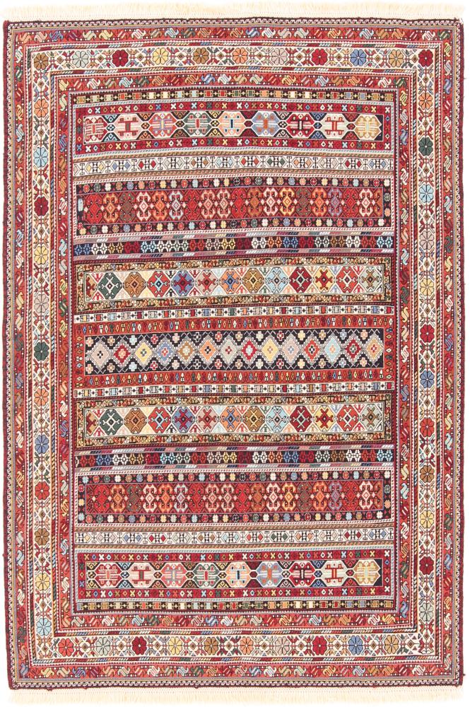 Tapete persa Kilim Soozani 152x101 152x101, Tapete persa Tecido à mão