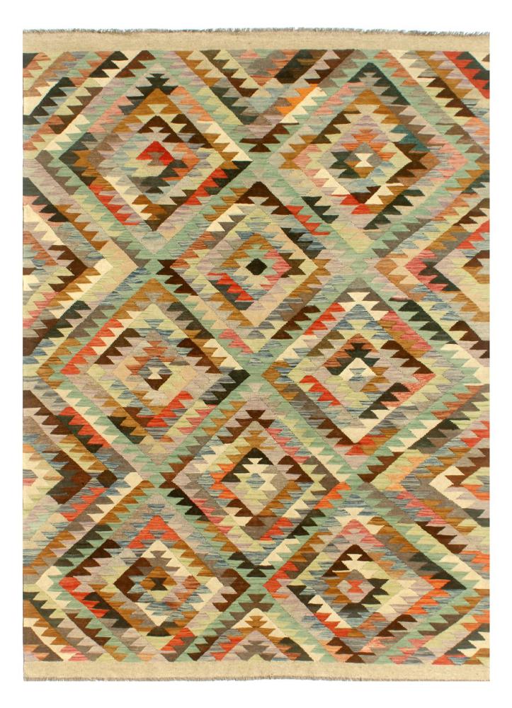 Afghan rug Kilim Afghan Heritage 9'11"x6'6" 9'11"x6'6", Persian Rug Woven by hand