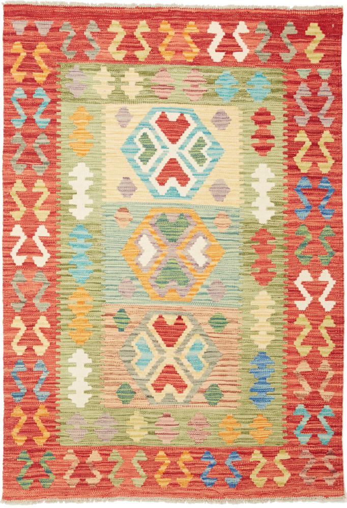 Afghansk teppe Kelim  Afghan 149x101 149x101, Persisk teppe Handwoven 