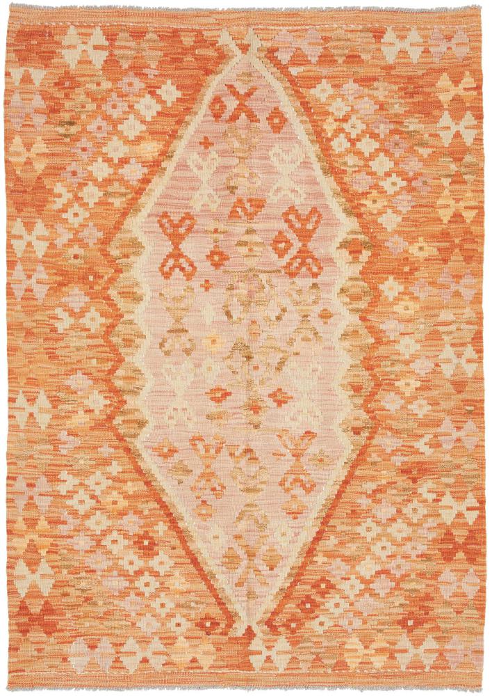 Αφγανικό χαλί Κιλίμ Afghan 145x104 145x104, Περσικό χαλί Οι κόμποι έγιναν με το χέρι