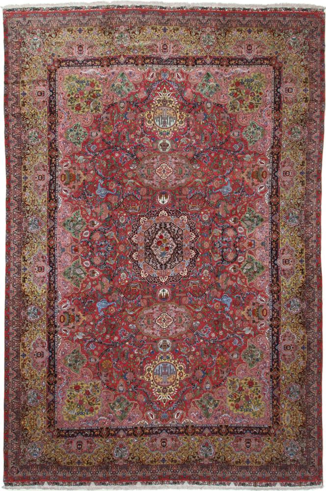 Tapete persa Tabriz 65 Raj 506x344 506x344, Tapete persa Atado à mão