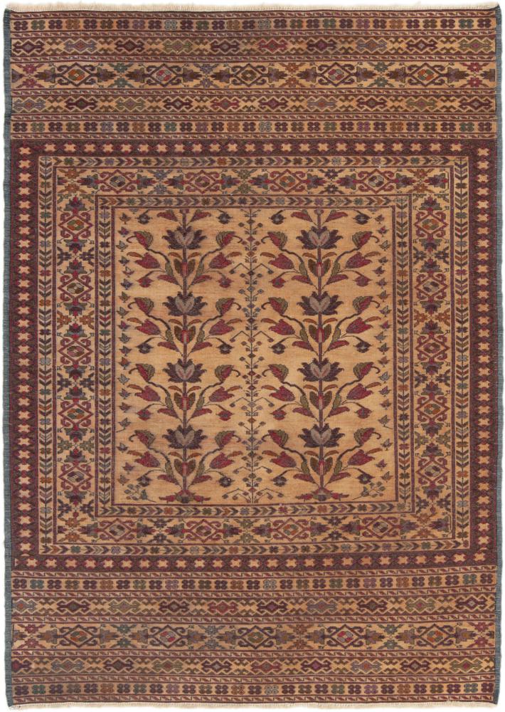 Pakistani rug Pakistan 4'4"x3'1" 4'4"x3'1", Persian Rug Knotted by hand