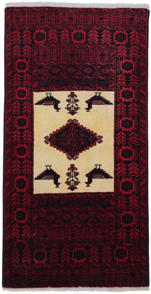 Tapete persa Balúchi 183x94 183x94, Tapete persa Atado à mão