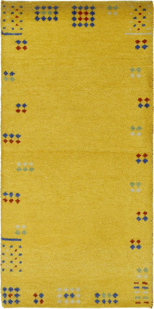 Alfombra india Gabbeh 145x73 145x73, Alfombra persa Anudado a mano