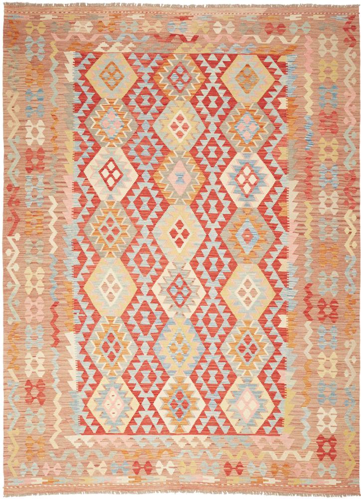 Tapete afegão Kilim Afegão 286x213 286x213, Tapete persa Tecido à mão