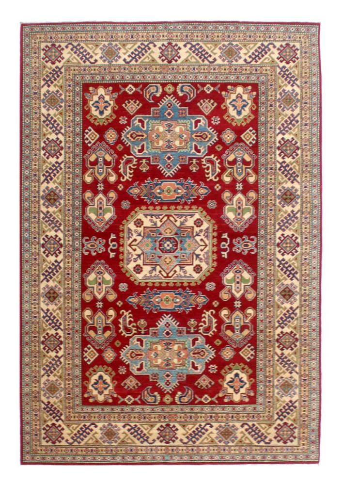 Afghanska mattan Kazak Ghazni 302x205 302x205, Persisk matta Knuten för hand