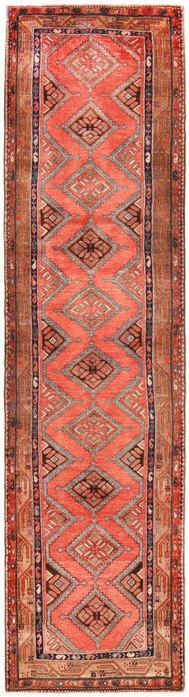 Persian Rug Asadabad 10'6"x2'8" 10'6"x2'8", Persian Rug Knotted by hand