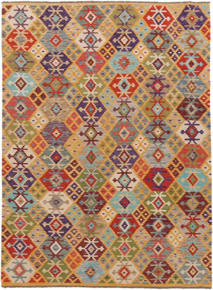 Tapete afegão Kilim Afegão 285x213 285x213, Tapete persa Tecido à mão