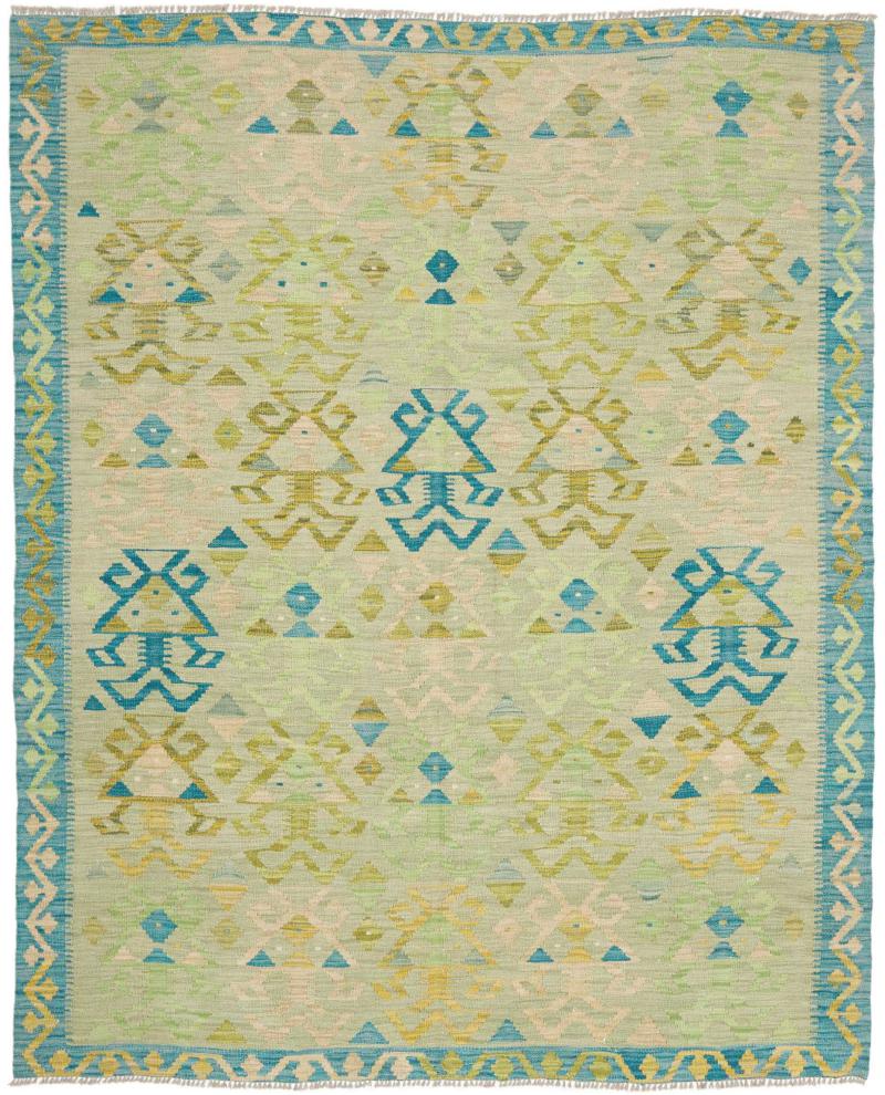 Afghansk tæppe Kelim Afghan 201x161 201x161, Persisk tæppe Håndvævet