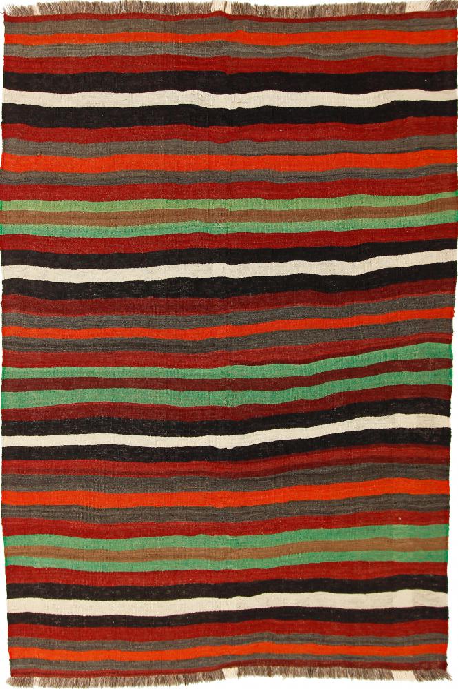 Tapete persa Kilim Fars Antigo 276x186 276x186, Tapete persa Tecido à mão