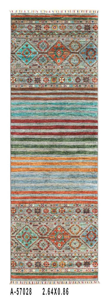 Alfombra pakistaní Arijana Shaal 261x86 261x86, Alfombra persa Anudado a mano