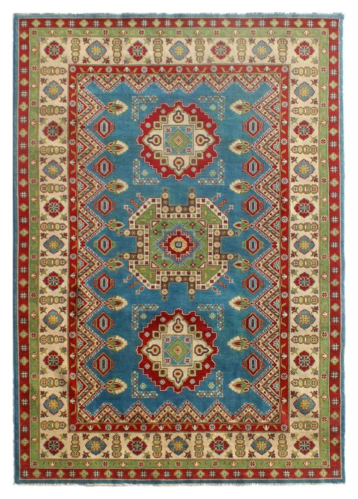 Afghanska mattan Kazak Ghazni 307x203 307x203, Persisk matta Knuten för hand