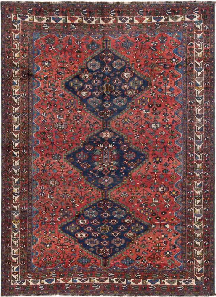 Persisk tæppe Ghashghai 320x235 320x235, Persisk tæppe Knyttet i hånden